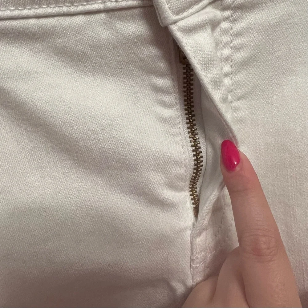 Torrid Denim White Mini Skirt Size 14 - Picture 4 of 10